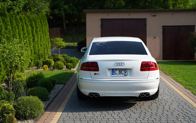 Audi S8 cena 139900 przebieg: 73000, rok produkcji 2008 z Kalisz małe 781